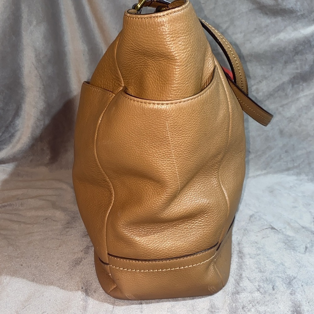 Coach Park Leather North South Tote - Picture 4 of 15